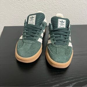 adidas Green and White Sneakers